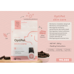 OptiPet® Skin Care vitamin kulit bulu anjing kucing dog cat 150gr